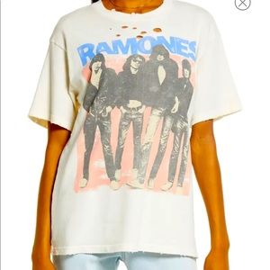 Daydreamer Rock n Roll Ramones ripped tee